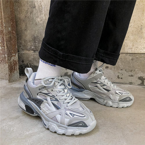 百搭老爹新款秋季超火情侣男鞋