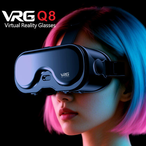 vrg q8虚拟现实眼镜手机3d全景游戏电影头戴式智能vr头盔
