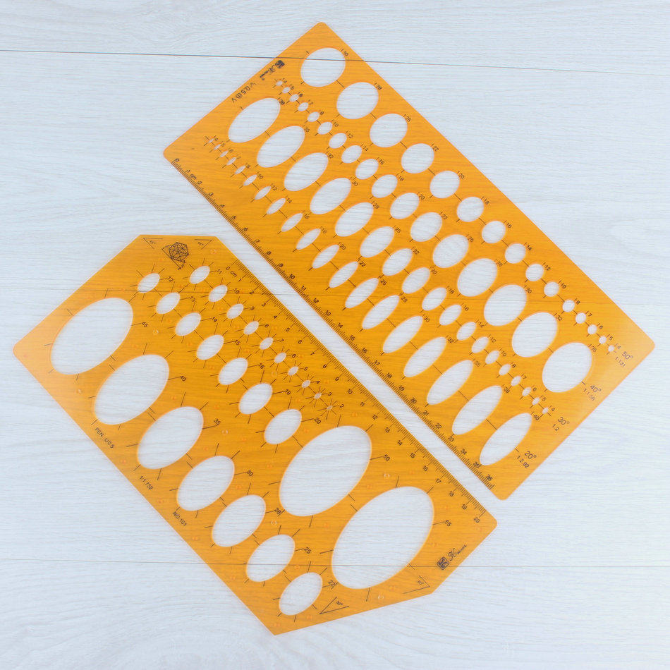 Oval template Orange Transparent A variety of specifications high quality Material Science Manufacture Easy Fracture Retraction Graduationin the Electronic Dictionary/Electronic paper book/Stationery , Drawing measurement products , Various types of foot/Triangle  category - from Buy2taobao.com to provide professional Taobao agent buy service