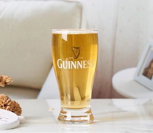 健力士啤酒杯Guinness爱尔兰黑啤精酿啤酒加厚健力士专用500ml杯