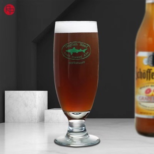 美国角头鲨DogfishHead专用杯创意精酿啤酒玻璃杯饮料杯IPA宽口杯