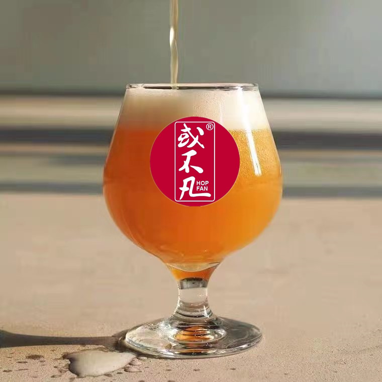 或不凡专用精酿啤酒杯无铅加厚矮脚330毫升啤酒杯可定制商用LOGO图片