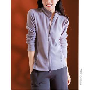 绵绵绒小外套 长袖 内含蚕丝羊毛 修身 外套女 重工磨绒 小耳出品