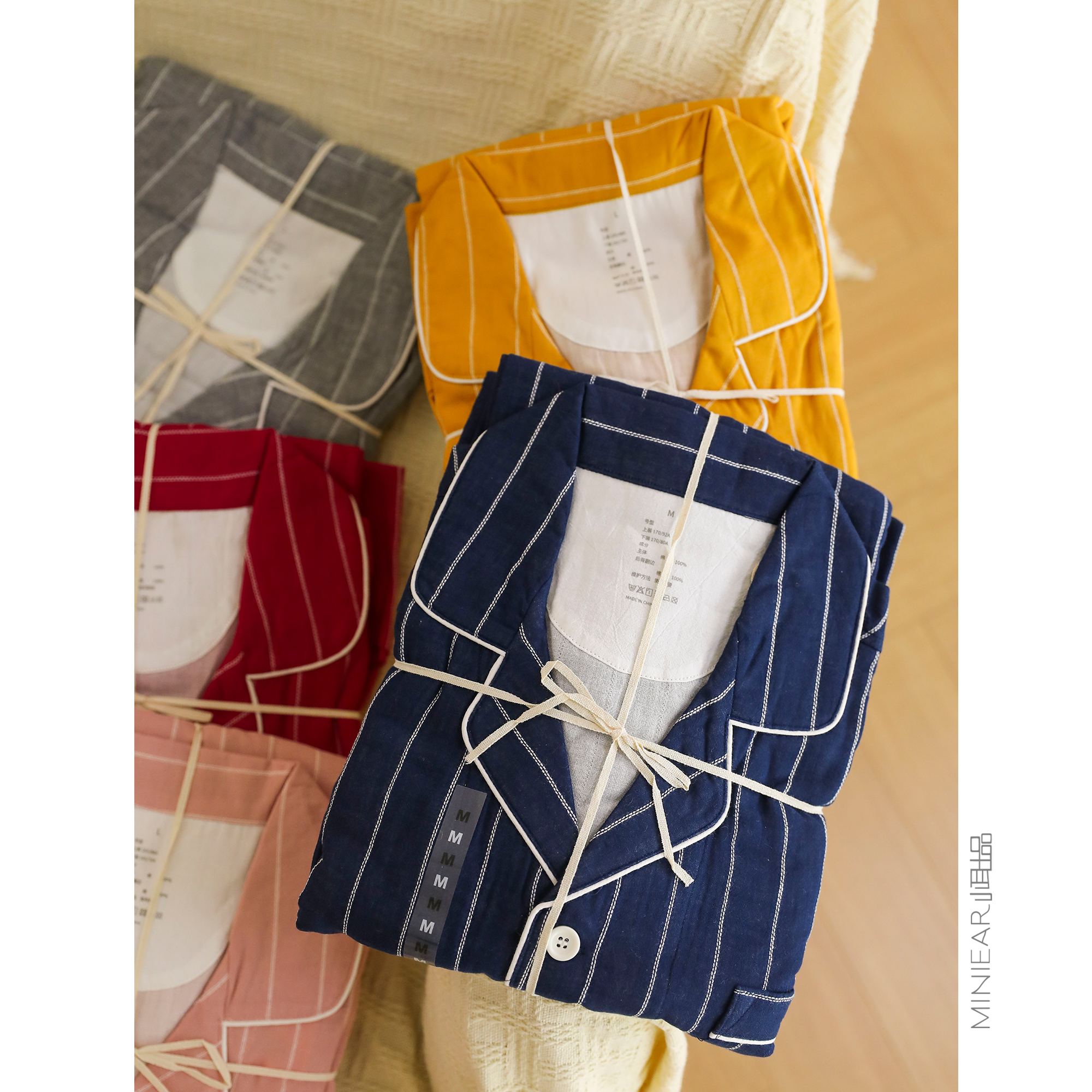 双层棉家居服舒适轻松宅家睡衣
