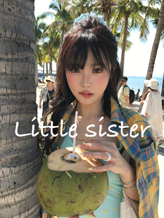 格纹衬衫 sister 瑶瑶同款 Little