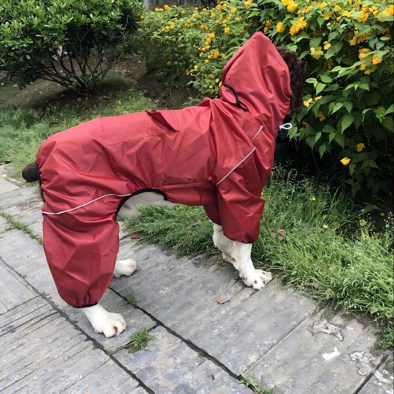 轻薄休闲时尚狗狗雨衣