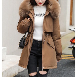 小个子棉衣韩版 冬季 派克服女短款 加绒加厚保暖棉服冬新款 外套
