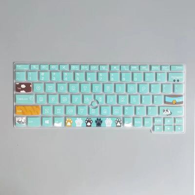 适用ThinkPad联想L14昭阳X3-15拯救者Y7000P键盘膜T490小新16开天