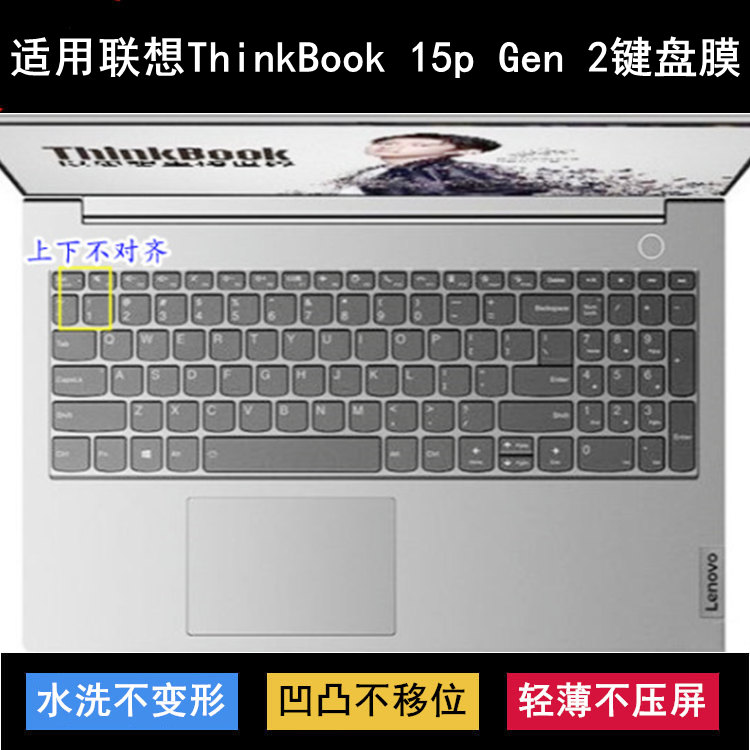 适用联想ThinkBook 15p Gen 2键盘保护膜15.6寸笔记本电脑防尘套