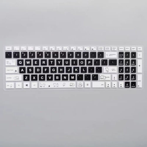 适用华硕飞行堡垒FX50键盘膜FX60笔记本FX-Plus/FX-PRO/ZX50/ZX60