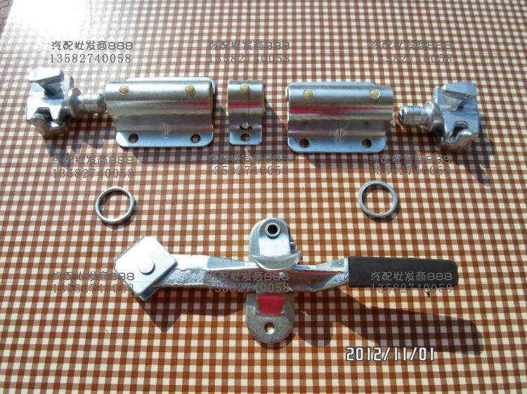 集装箱锁具加厚门锁合页铸钢把手锁具货车后门锁配件门铰链