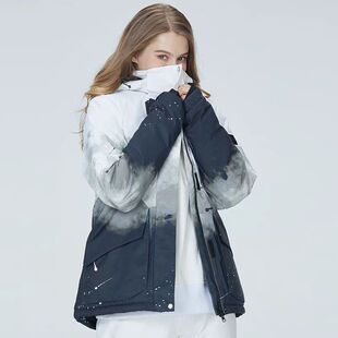 户外滑雪服女款单板双板滑雪衣东北雪乡旅游防水保暖加厚滑雪服男