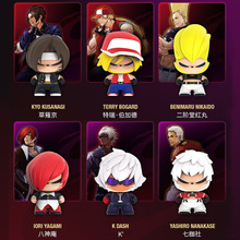 snk拽猫联名拳皇盲盒卡通游戏公仔2
