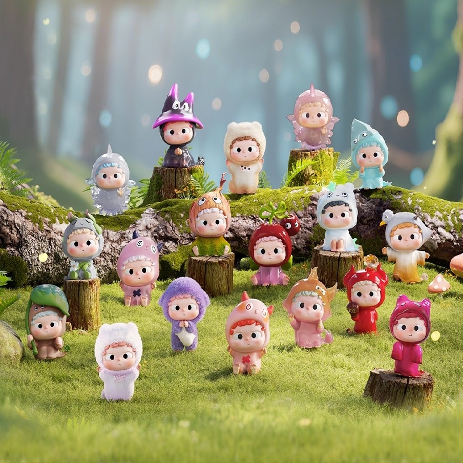 Heyone哦崽mini兜帽历险记盲盒