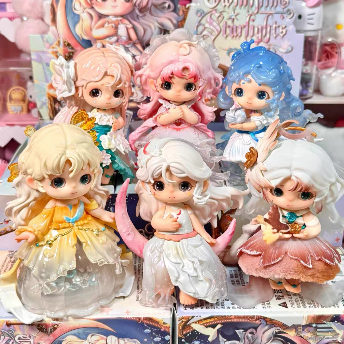 正版heyone黑玩JOY荞荞繁星璀璨时系列盲盒女生摆件潮玩公仔手办