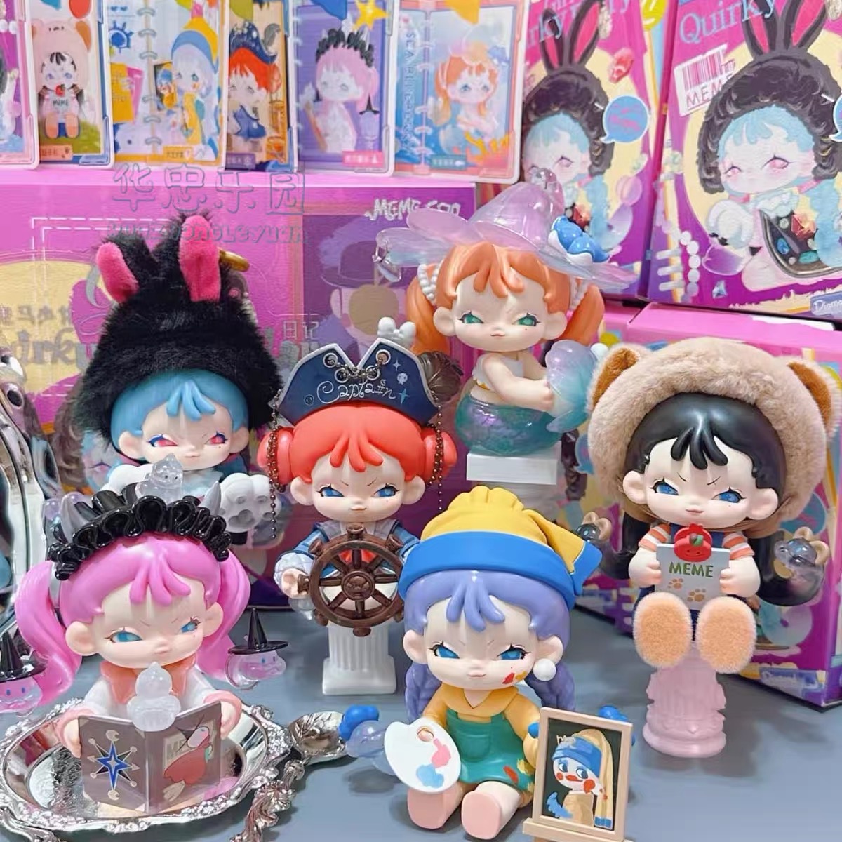 【田栩宁专属】AYOR TOYS X DODOSUGAR MEMESOO鬼马少女日记盲盒