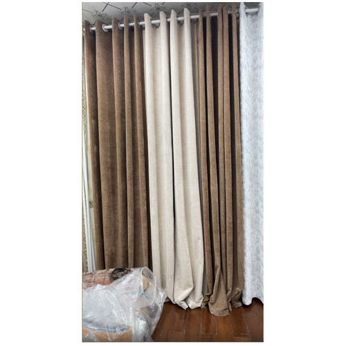 直播专拍 双面雪尼尔 宽2.45*2片  高2.82米  遮光80-85