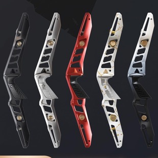 风羽弓坊歼锋J21竞技美猎弓把21英寸反曲弓光弓7075铝合金CNC工艺