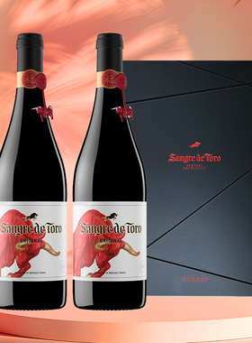 Torres桃乐丝赤腾公牛血干红葡萄酒西班牙进口红酒整箱6瓶装750ml