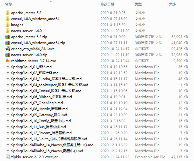 SpringCloud分布式系统架构微服务学习教程笔记Java开发实战课件