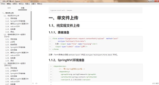文件上传下载Java、SpringMVC源代码实战分析教程笔记资料课件
