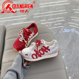 3515强人女鞋阿甘鞋女透气百搭运动休闲鞋女2026新款春季单鞋女