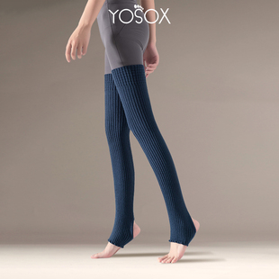 普拉提瑜伽堆堆袜套2025新款冬显高小个子保暖不下滑健身运动长