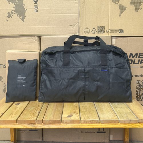 新秀丽2025大容量斜挎折叠旅行袋