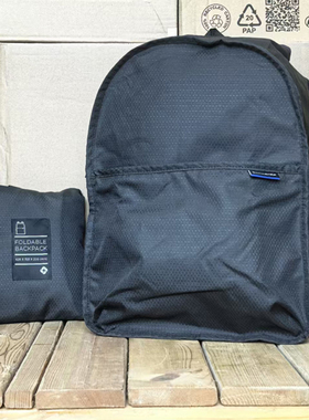 新秀丽可折叠双肩包男2025新款休闲背包女轻便旅行通勤电脑包HC1