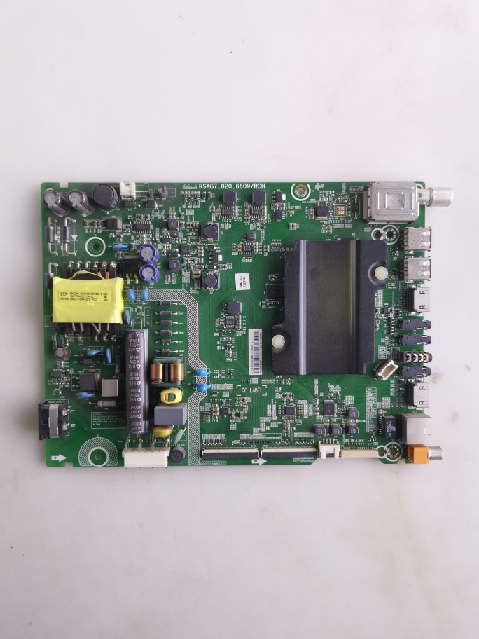 原装海信LED43K3100(BOM1/3)主板RSAG7.820.6609 测好