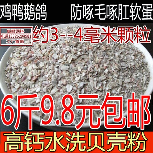 鸽子鹦鹉禽类补钙贝壳粉