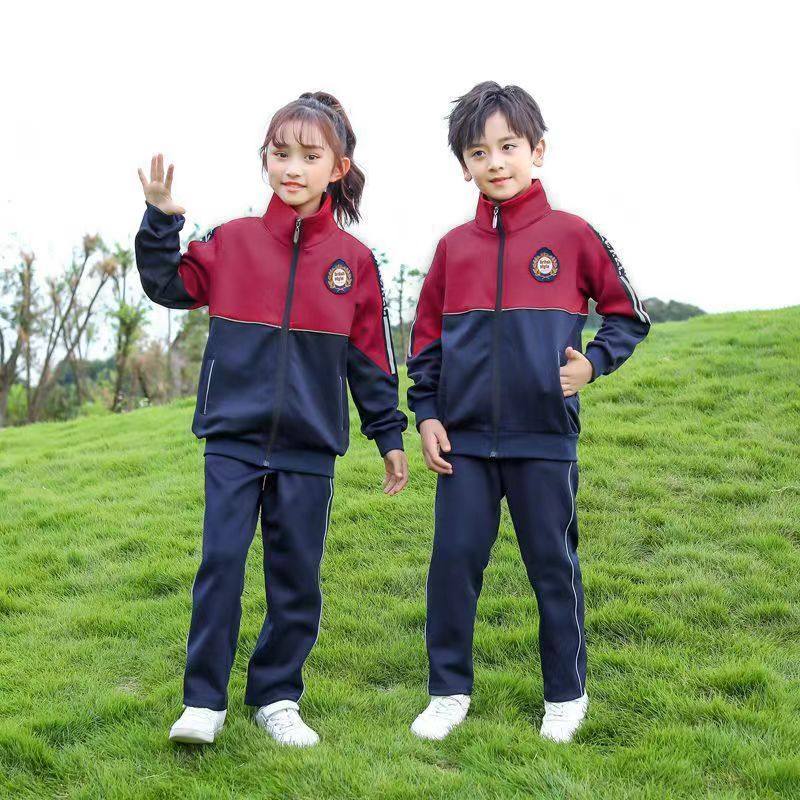 小学生校服套装夏季运动会儿童学院风幼儿园园服春秋装班服三件套