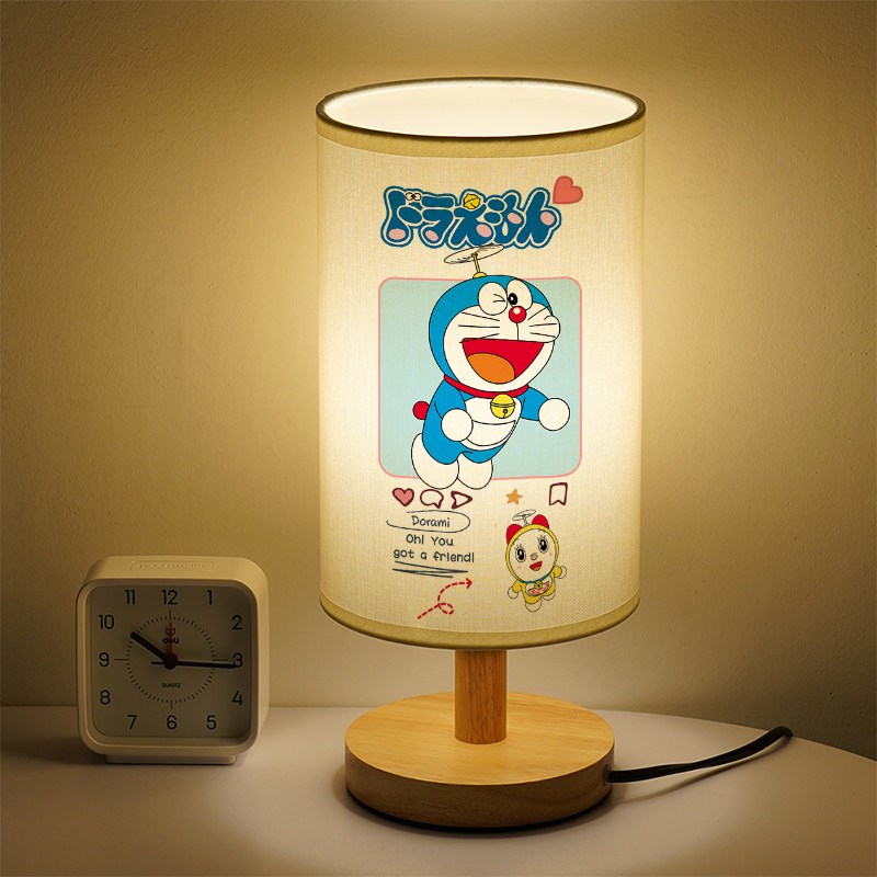 洛森典布卧室卡通木暖光小夜灯