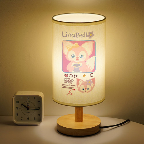 洛森典布卧室木三色变光小夜灯