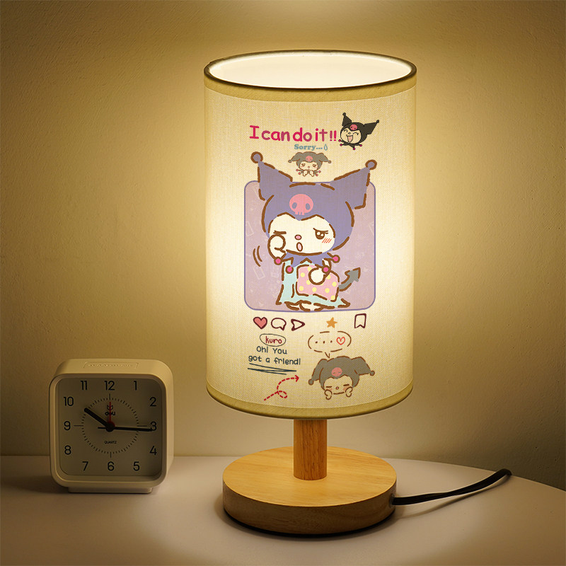 洛森典布卧室卡通木暖光小夜灯