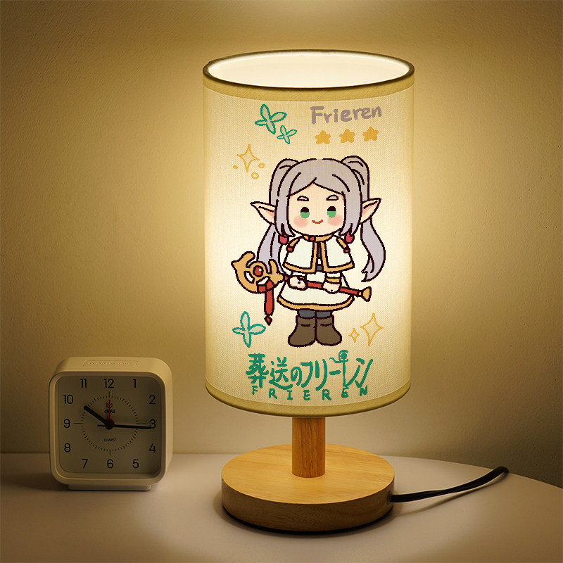 洛森典布卧室木三色变光小夜灯