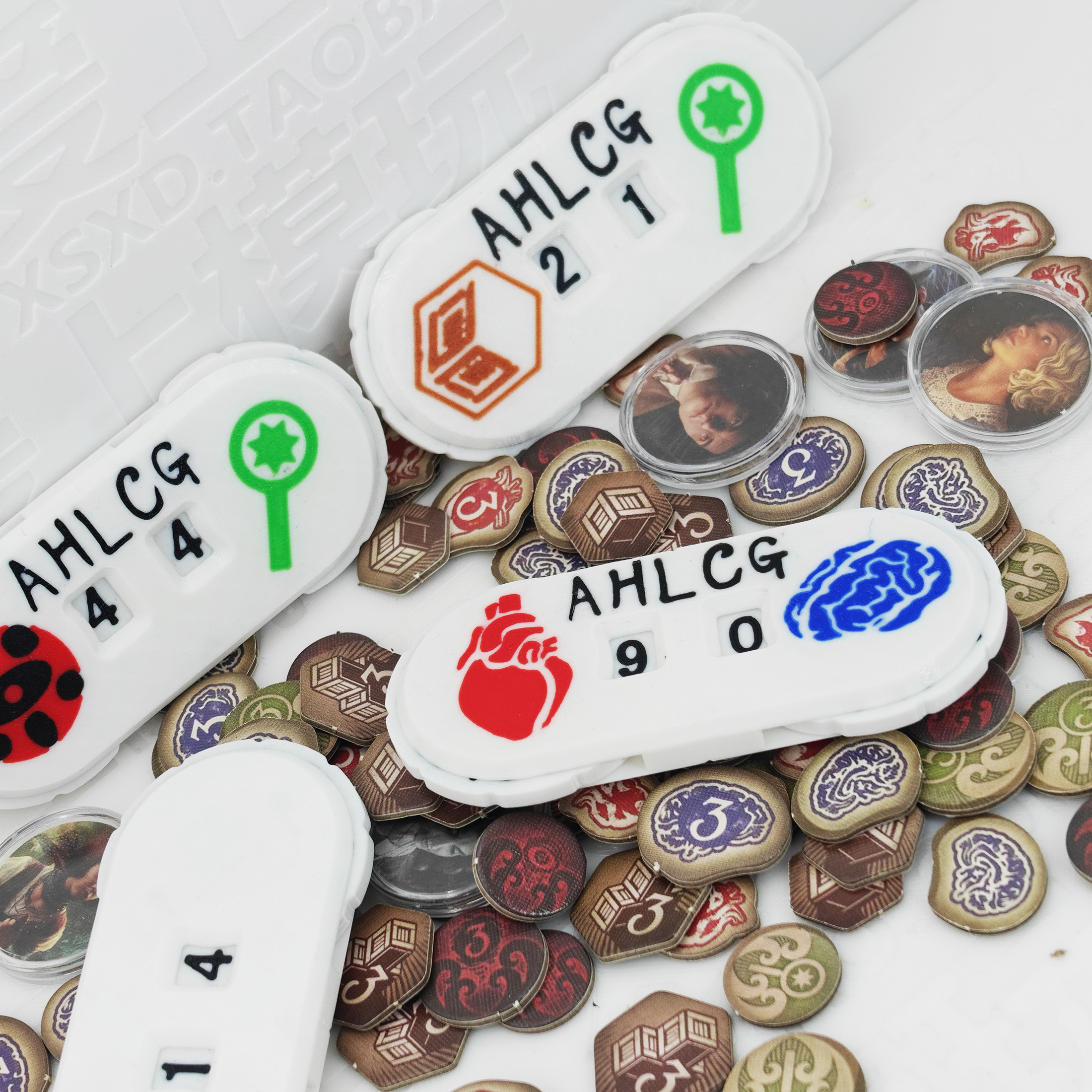 诡镇奇谈桌游计数器配件