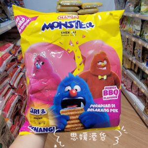 香港代购 马来西亚进口MAMEE妈咪面干脆面掌心脆膨化零食8袋装