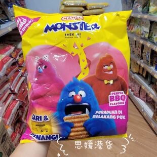 香港代购 马来西亚进口MAMEE妈咪面干脆面掌心脆膨化零食8袋装