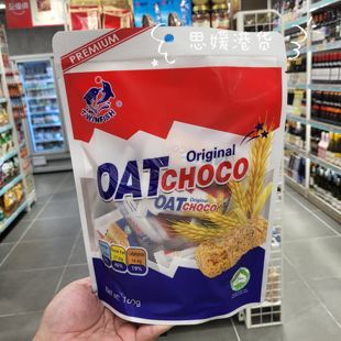 代购 马来西亚进口双鱼OAT白巧克力燕麦条糖杂粮早餐能量棒180g装