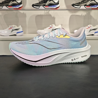 李宁2024新款飞电4challenger男子轻量高回弹竞速比赛跑鞋ARMU005