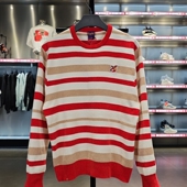 AMBU023 本命年套头无帽编织衫 李宁日进斗金毛衣男子2024春季 新款