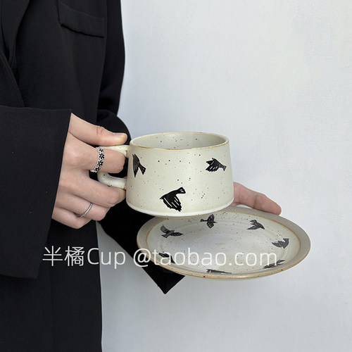 自由燕子咖啡杯礼盒礼袋