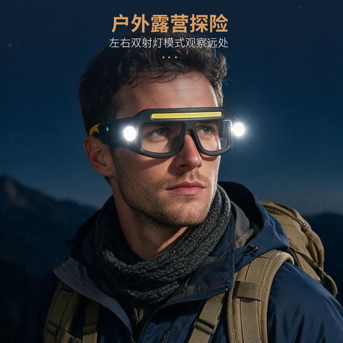 多功能眼镜灯护目USB充电长续航