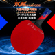 双蝶乒乓球拍2支初学者7 9星横直拍儿童小学生成人专业训练单拍