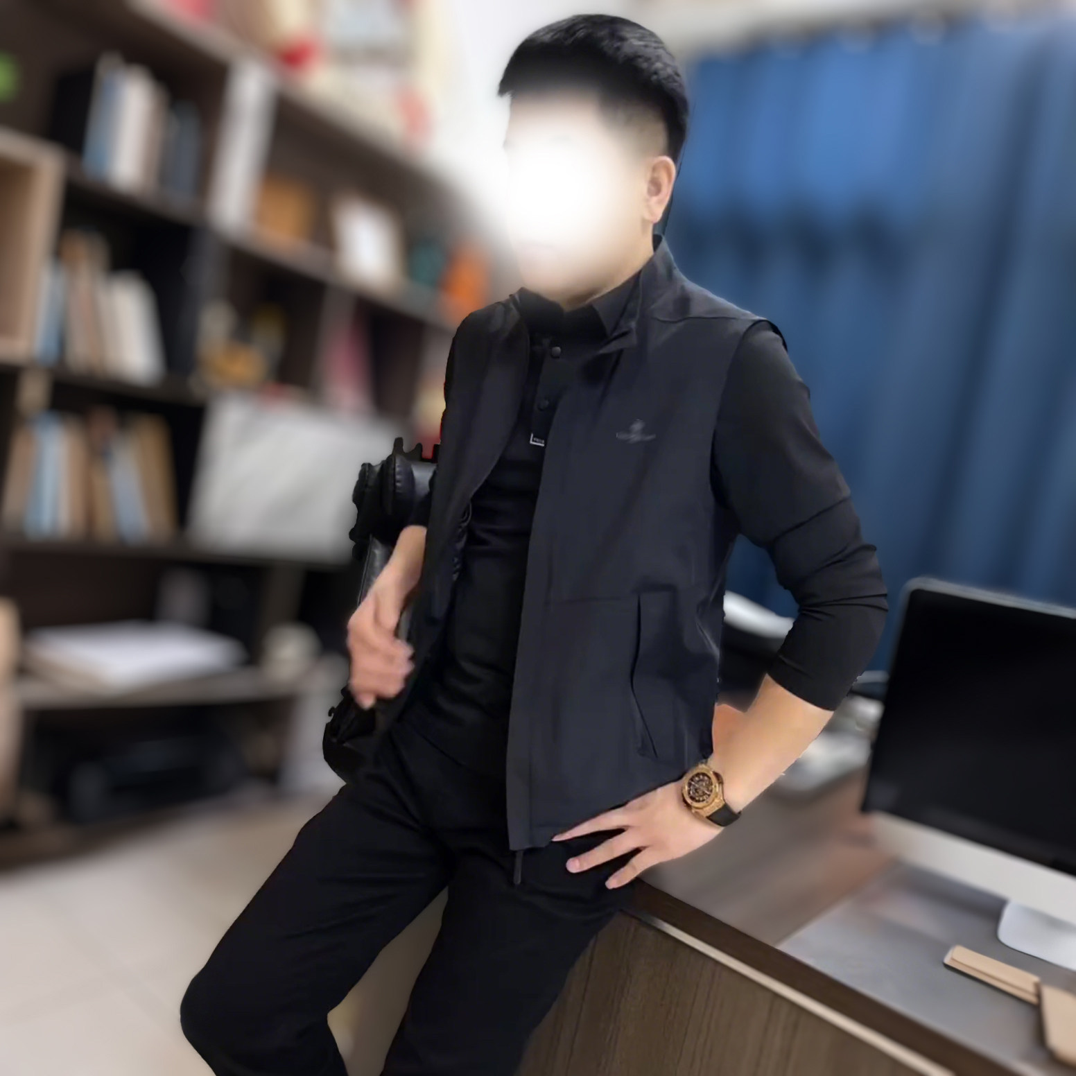 韩版男士马甲2025秋季新款户外休闲时尚百搭立领男士商务拉链痞帅,男装,常规马甲,淘宝优惠券,粉丝福利购,淘宝优惠卷