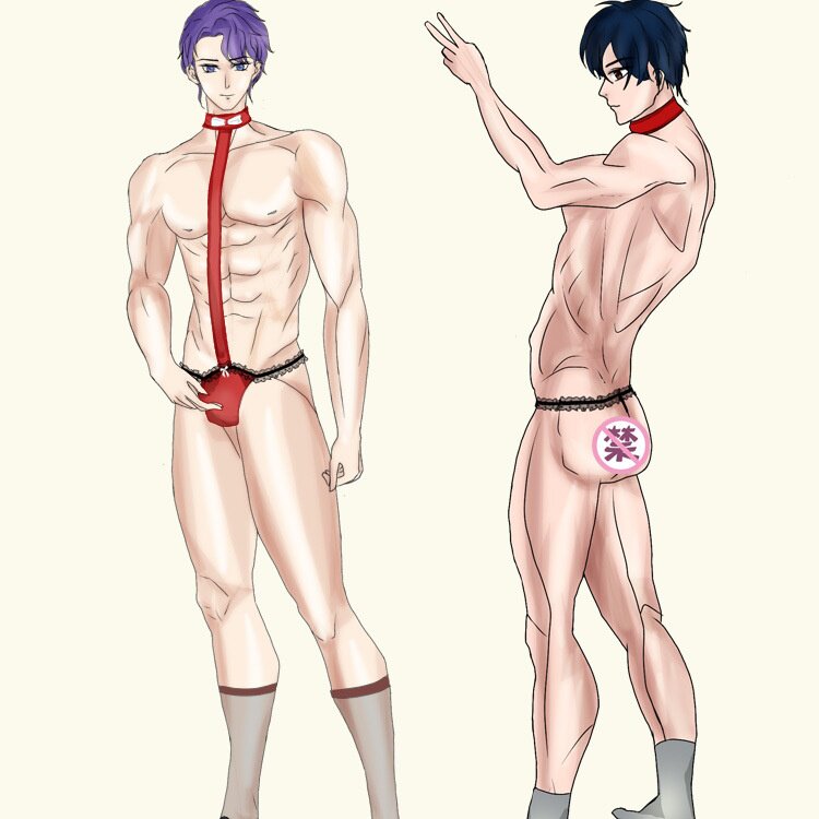 内衣 男士伪娘性感内裤变装猛男制服蕾丝连体衣 4066