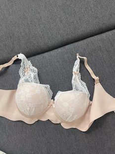 龙心同款蕾丝吊带性感美背叠穿内搭法式内衣无钢圈文胸女无痕