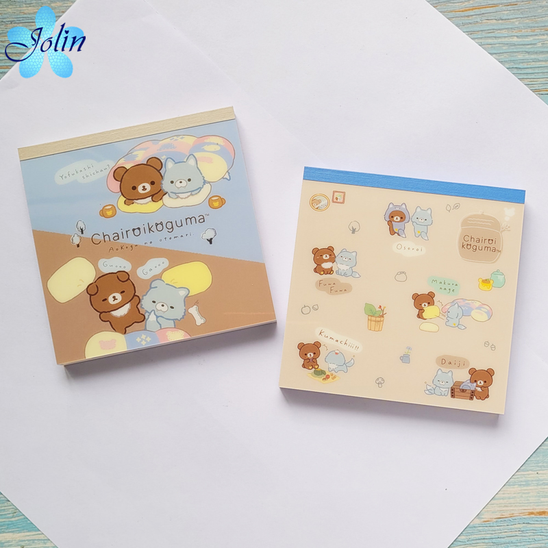 轻松熊角落生物限定彩色便签本