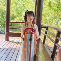 2025年兒童夏季古風(fēng)發(fā)飾旗袍明制漢服頭飾國(guó)風(fēng)發(fā)飾國(guó)潮新款